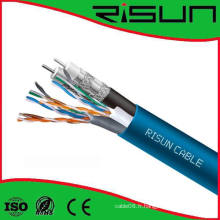 Appareil photo CCTV de haute qualité Cat5e CAT6 Combos Cable